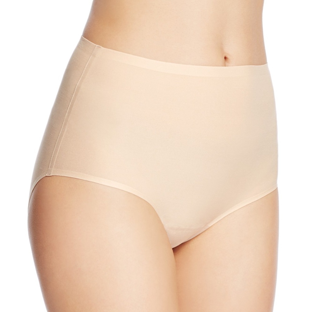 NWT Chantelle Soft Stretch One Size Briefs- Nude